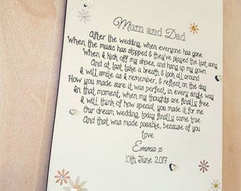 Tribute to parents wedding speech image