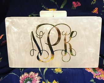Limited** Edition *** All White Clutch