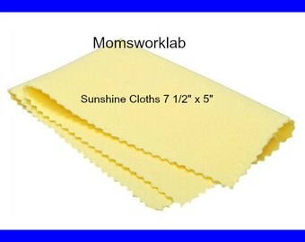 Sunshine Polishing Cloth - Jewelers Must Have - Keeps jewelry looking NEW