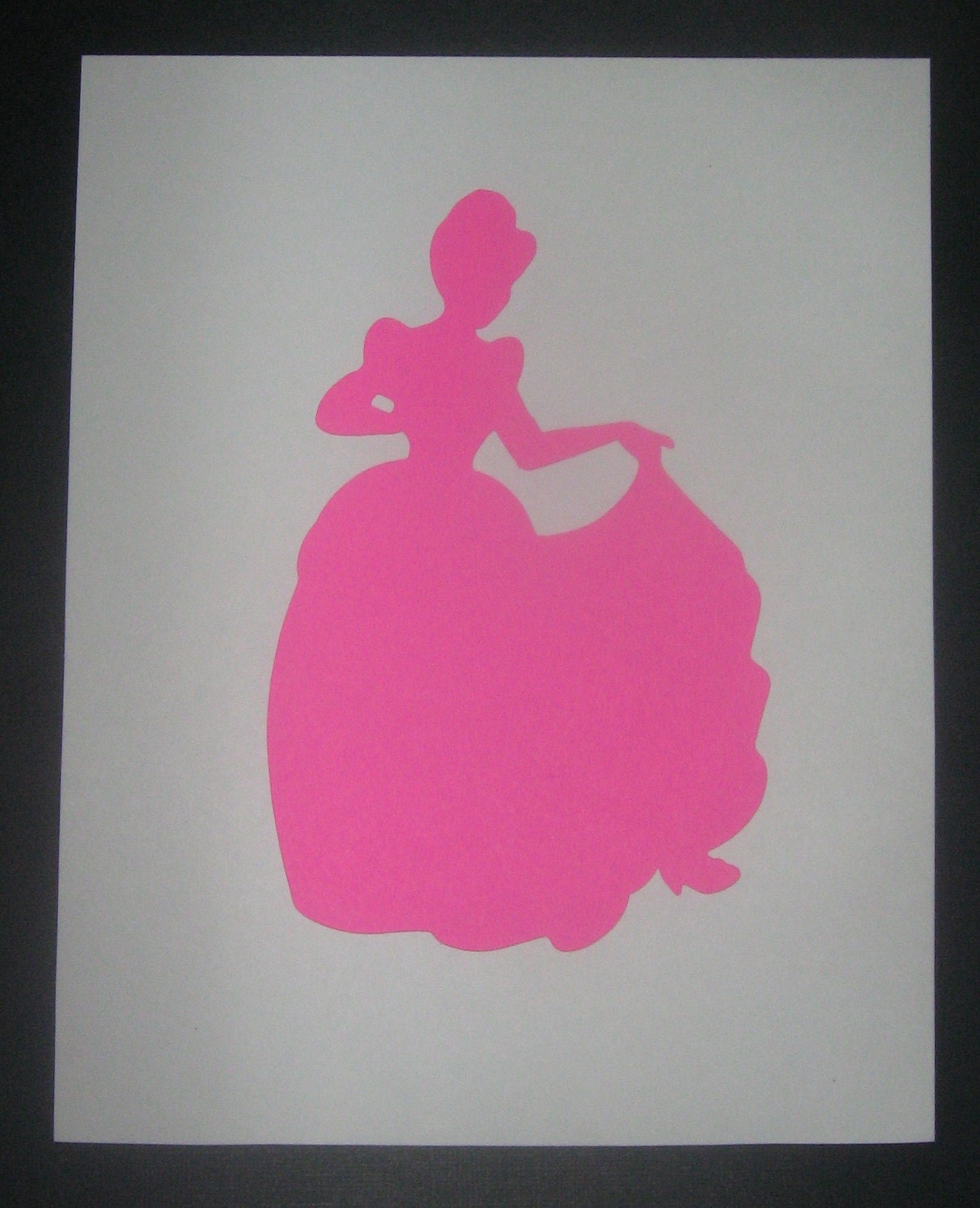 Princess silhouette Cinderella Snow White Sleeping Beauty