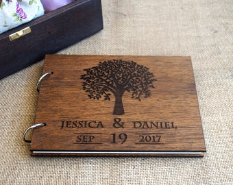 rustic wedding guest book/ wood guest book / tree guest book / wooden guest book / wood wedding guest book / anniversary gift / guest book