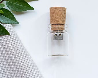 10x 4gb Glass Bottle USB drive