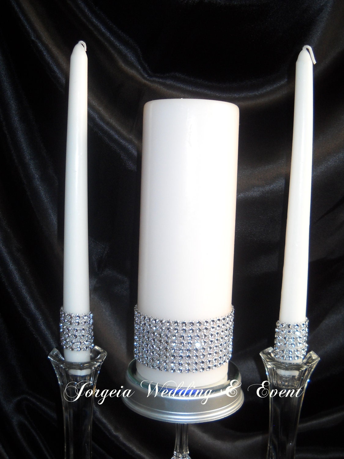 Bling Unity Candle Set