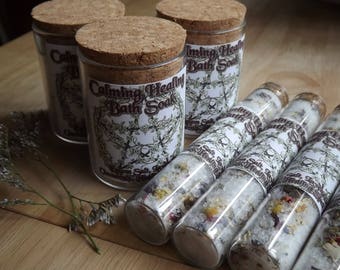 Calming Healing Bath Soak- Infused with healing and calming herbs