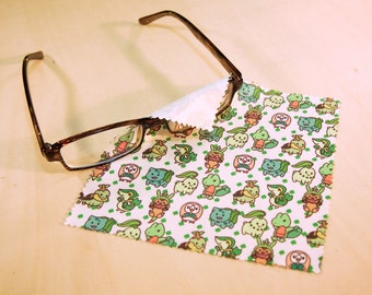 Grass Starter Monsters Microfiber Cloth