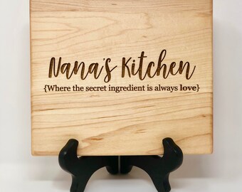 Nana's Kitchen, Gift for Nana, Secret Ingredient, Love, Kitchen, Gift for Grandmother, Grandmother Gift, Nana Gift, Nana's Birthday, Gift