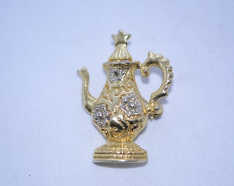 Teapot Brooch