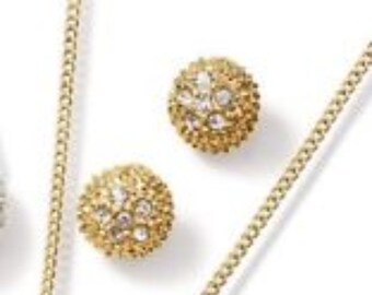 Avon Abrianna Necklace & Pierced Earrings Set
