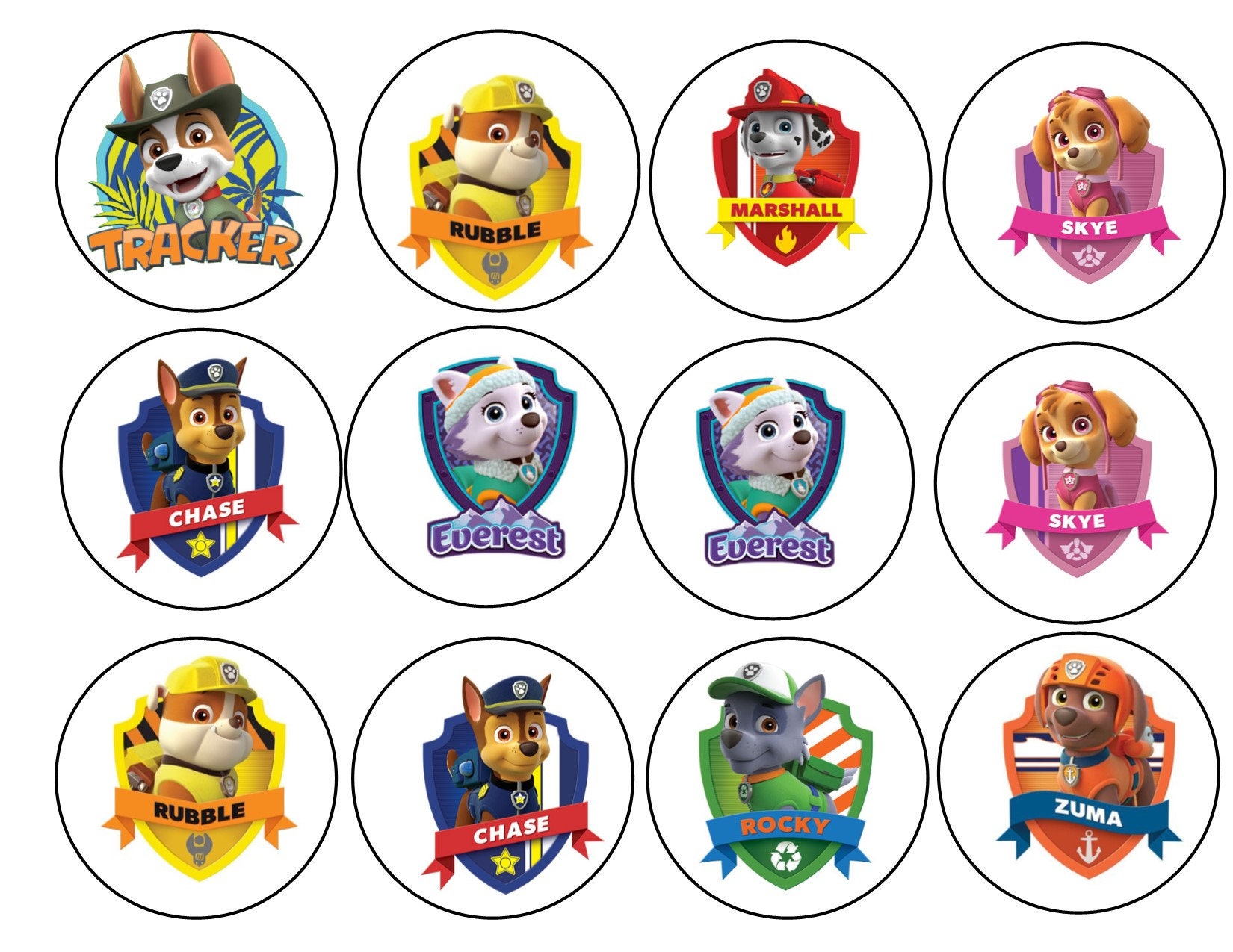 Toppers Paw Patrol 07D