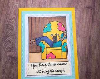 Friend or Get Well Greeting Card