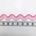 6 yards Multicolor Rick Rack Trim Gimp Braid Trim Crochet Ric Rac Trim 5/8 inch or 1.5 cm Width - Sweet Pink