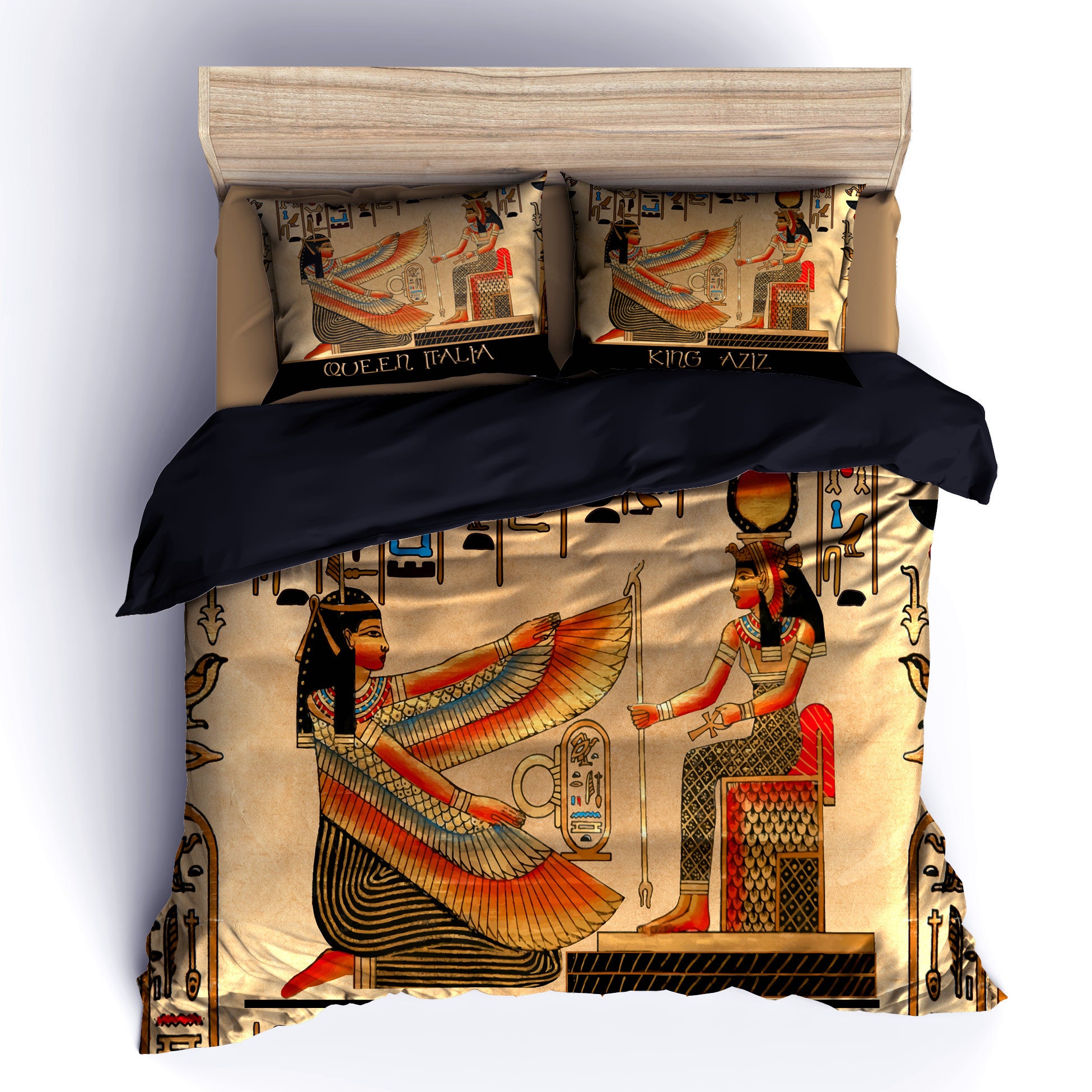 Egyptian Designer Duvet Bedding Personalize _New Option add