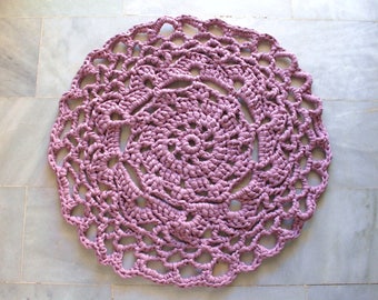 INSTANT DOWNLOAD PDF pattern round crochet rag rug