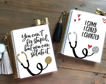 Original Stylish Planner™ Cover Set - Nurse Life: For use with Erin Condren Life Planner(TM), Happy Planner and Recollections Planner