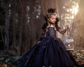 Evil Queen Costume Vampire Ball Gown