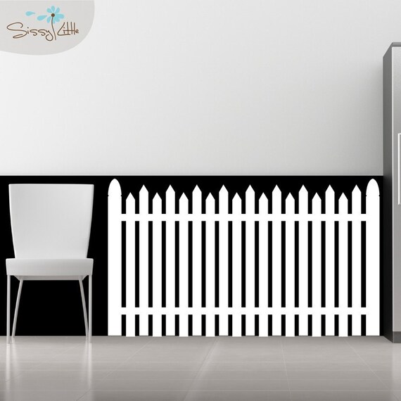 Define a Space with a Picket Fence Wall Decal Creative Designs