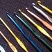 BOYE Crochet yarn hooks Set C-K Vintage