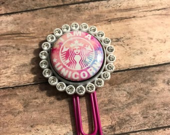 I am a unicorn planner clip