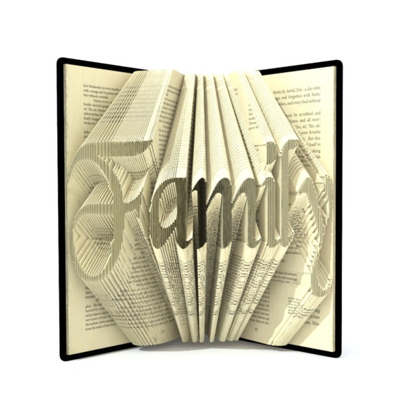 book folding pattern family 298 folds tutorial with page fold