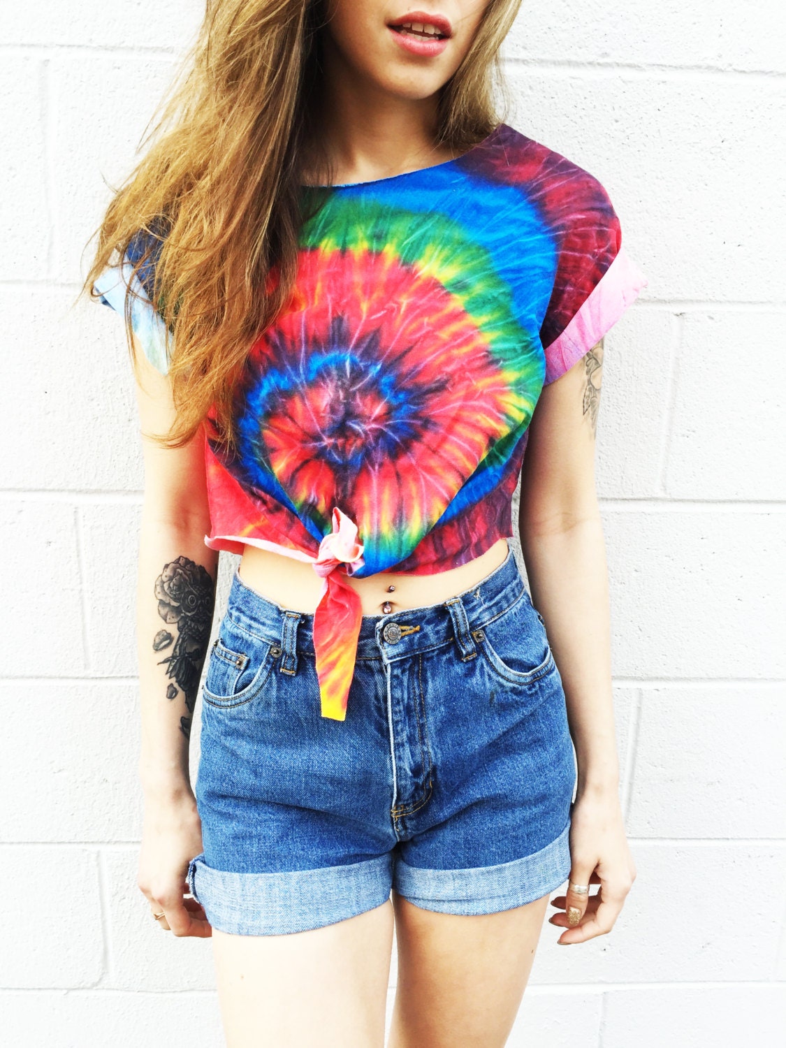 tie dye top womens