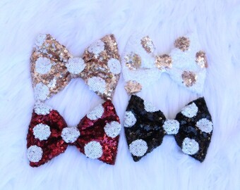 Sequin Polka Dots
