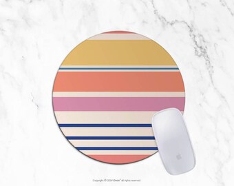 Modern Mousepad Stripes Mousepad Rectangle Mouse pad Beautiful Design Floral Mouse pad Cute gift Office Computer Accessories 6