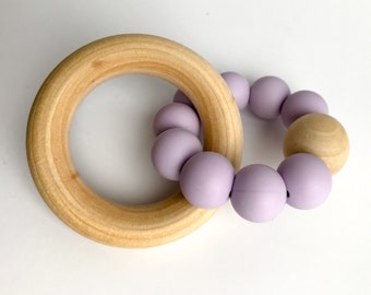 Teether Ring - classic purple