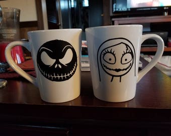 Nightmare before Christmas coffee mugs