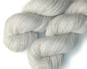 Alpaca Silk and Cashmere Luxury Yarn, 435 yards - Natural