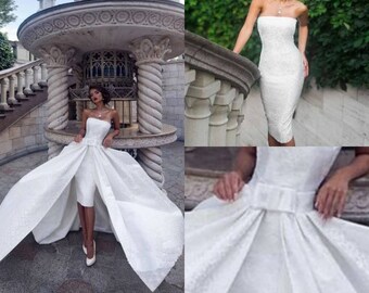 Dante - Couture Brocade Wedding Dress
