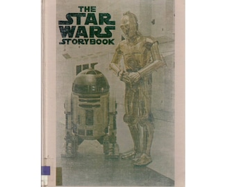 vintage Star Wars book, The Star Wars Storybook, vintage Star Wars gift, Star Wars collectible, Star Wars gift, Star Wars book