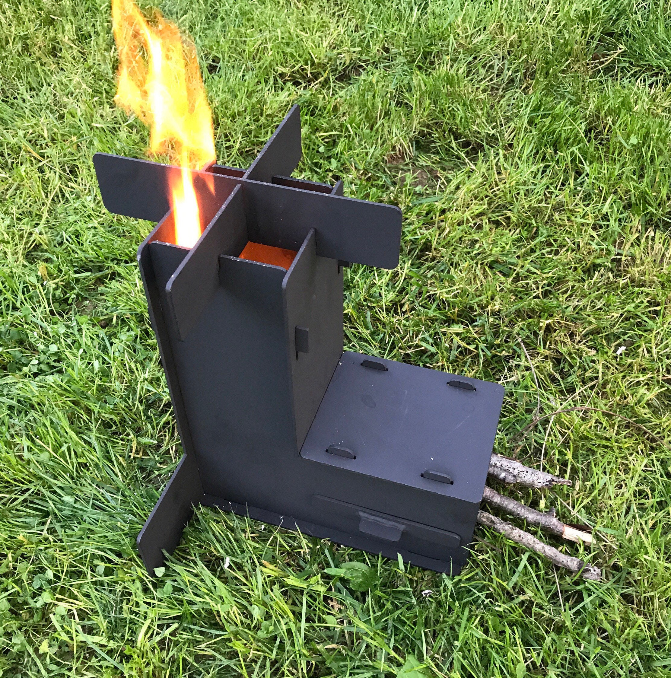 Collapsible Rocket Stove Camping Stove / Wood Stove