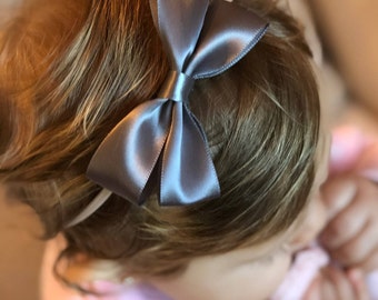 Satin ribbon fancy bow