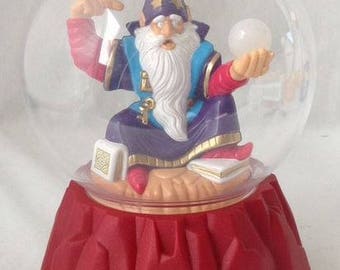 Vintage Milton Bradley Ask Zandar Crystal Ball Talking Wizard Works 1992, Fortune Teller, Thunder, Staging Prop, Halloween, Teen Party