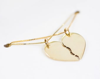 Shares Necklace, 14 Karat Gold