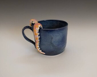 Coffee Mug, Unique Coffee Mug, Handmade Ceramic Mug, Stoneware Mug, Ceramic Pottery, Octopus Mug, Tentacle Mug, Octopus Pottery, Mug Pottery