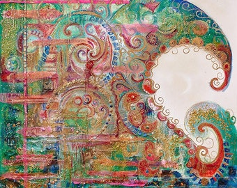 To Compliment Mixed Media Wall Art