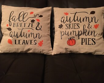 Fall Pillow Covers