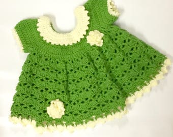 Baby Santa Suit 3 to 6 month crocheted infant boy Christmas