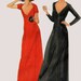 ON SALE 1970s John Kloss Designer Evening Dress w/ Plunging V - Neckline Sewing Pattern Butterick 5121 Vintage 70s Sewing Pattern Size 10 Un