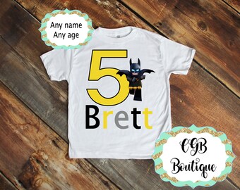 Lego batman birthday shirt, lego batman shirt, lego birthday shirt