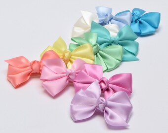 Hair Bows, Baby Hair Bows, HairBows, Satin Bows, Baby Girl Hair Bows, Baby Bows, Toddler Hair Bows, Newborn Hair Bows, Newborn Hair clips