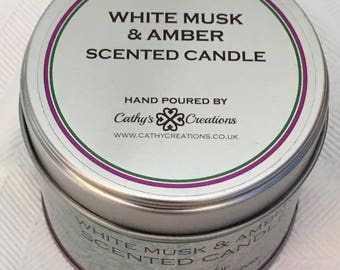 SCENTED CANDLE 150g TIN