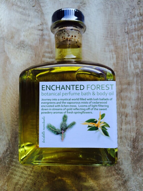 Enchanted Forest Botanical Perfume Bath and Body Oil7oz