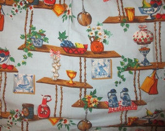 Vintage kitchen curtains 50s-60s