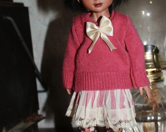 RowinDoll Tan Victoria HEAD 1/6 YoSD BJD Artist DOLL