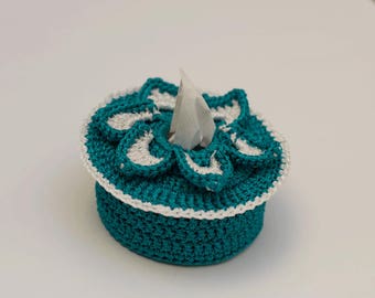 Crochet Pattern - Crochet Tissue Box - INSTANT DIGITAL DOWNLOAD