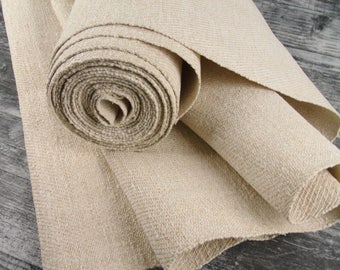 French Linen Fabric by the Yard Upholstering fabric Runner Vintage linen roll hemp linen roll wedding decor