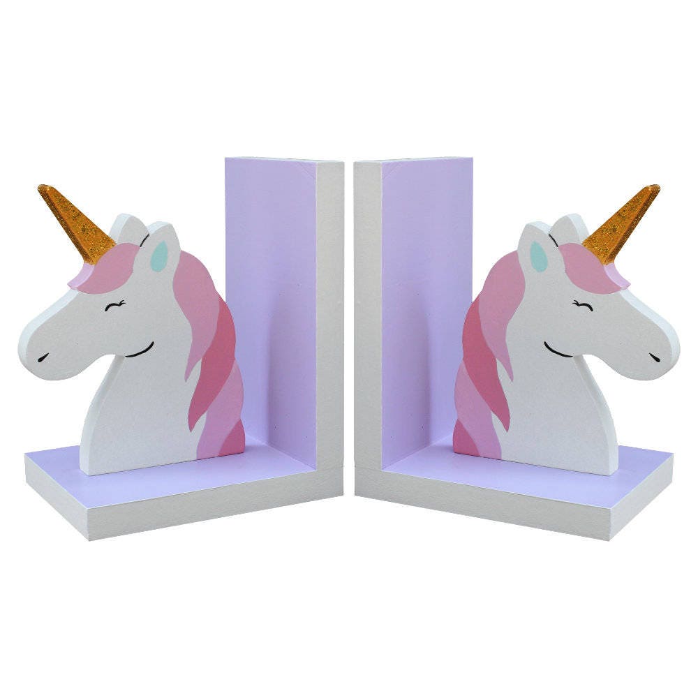unicorn bookends