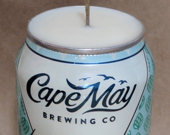 Scented beer can candle | Cape May Brewery